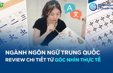 review ngành Ngôn ngữ Trung Quốc