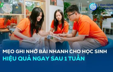 mẹo ghi nhớ bài nhanh cho học sinh