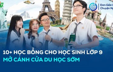 học bổng cho học sinh lớp 9