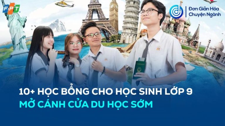 học bổng cho học sinh lớp 9