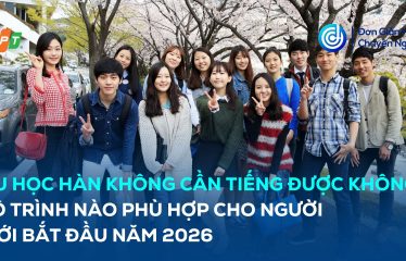 Du học Hàn không cần tiếng