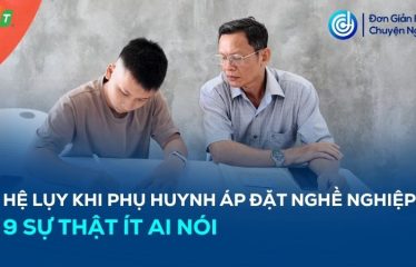 phụ huynh áp đặt nghề nghiệp