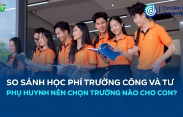 so sánh học phí trường công và tư