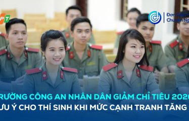 Trường công an nhân dân giảm chi tiêu 2026