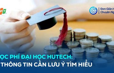 Học phí Đại học HUTECH