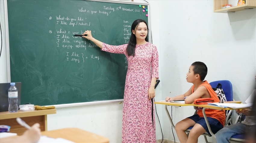 lương giáo viên tiếng Anh