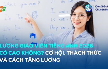 lương giáo viên tiếng Anh