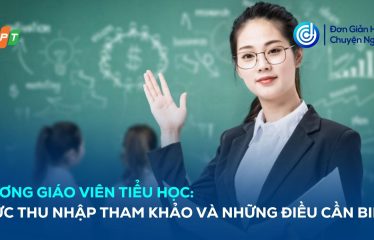 Lương giáo viên tiểu học