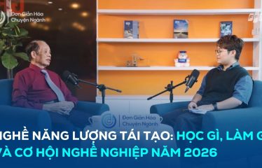 nghề năng lượng tái tạo