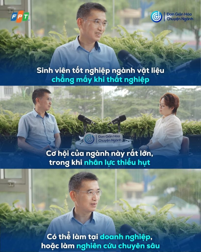 Ngành Khoa học vật liệu